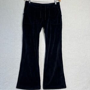 Patagonia Pants Womens Medium Black Plush Fleece Synchilla Pull On Sweatpants M